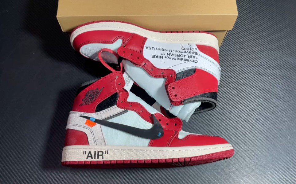 r1版本aj1 高帮 ow联名芝加哥