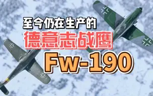 至今仍在生产的德意志战鹰 FW190 二战德国FW190战机的前世今生