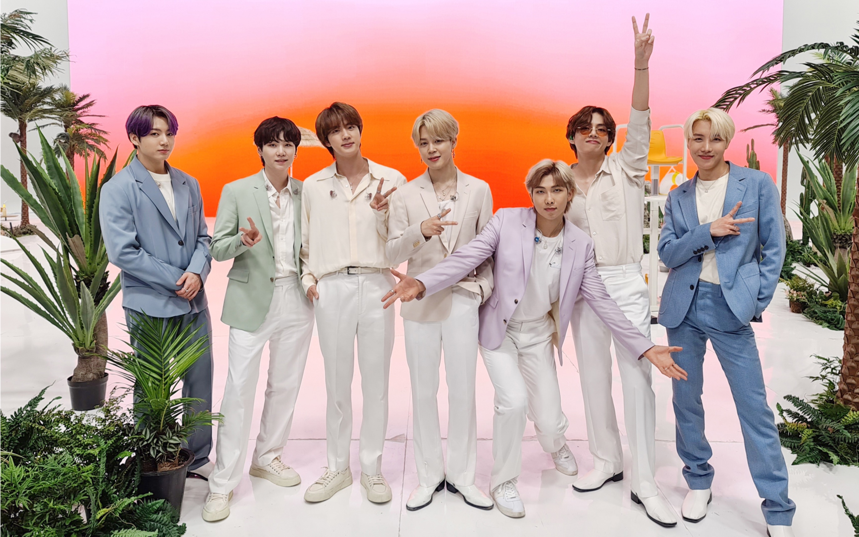 【防弹少年团】210528 早美 dynamite现场舞台