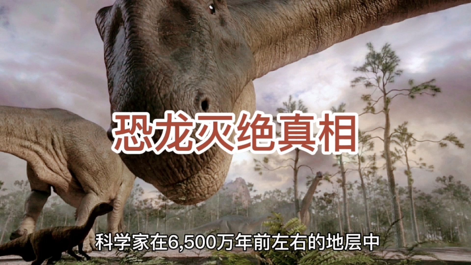 恐龙灭绝的真相