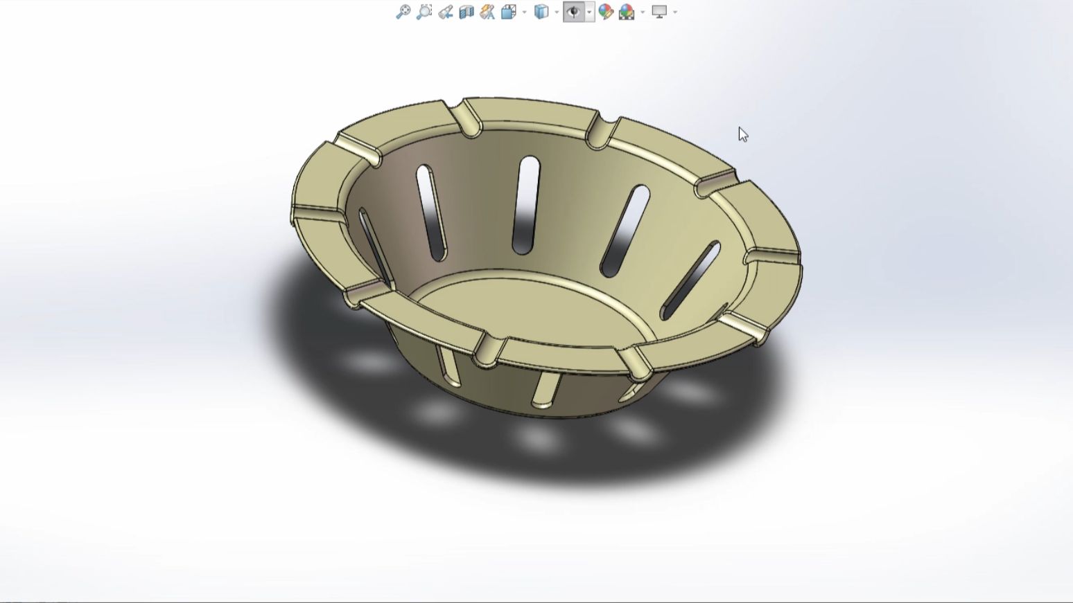 Solidworks压凹建模实例原来还可以这样操作?10秒掌握方法!哔哩哔哩bilibili