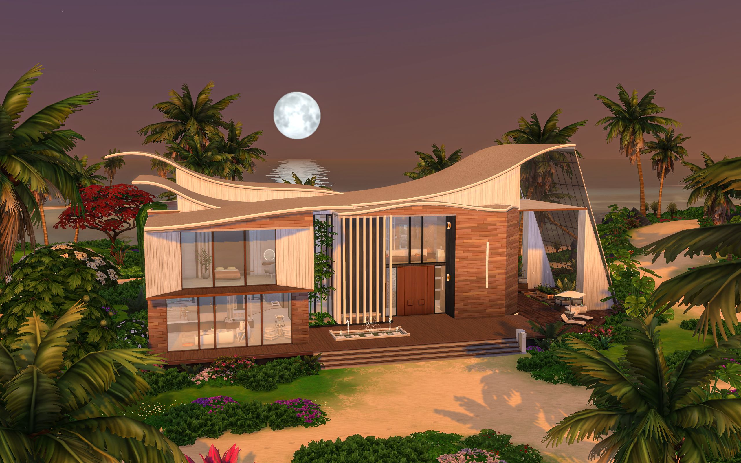 模拟人生4速建岛屿大家庭住宅nocc