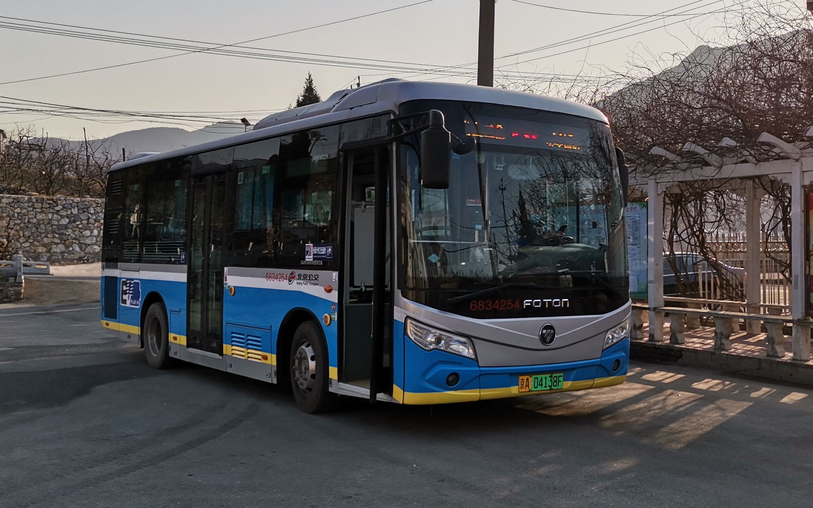 北京公交f31路(大石窝公交场站→房山三岔)全程前方展望_哔哩哔哩