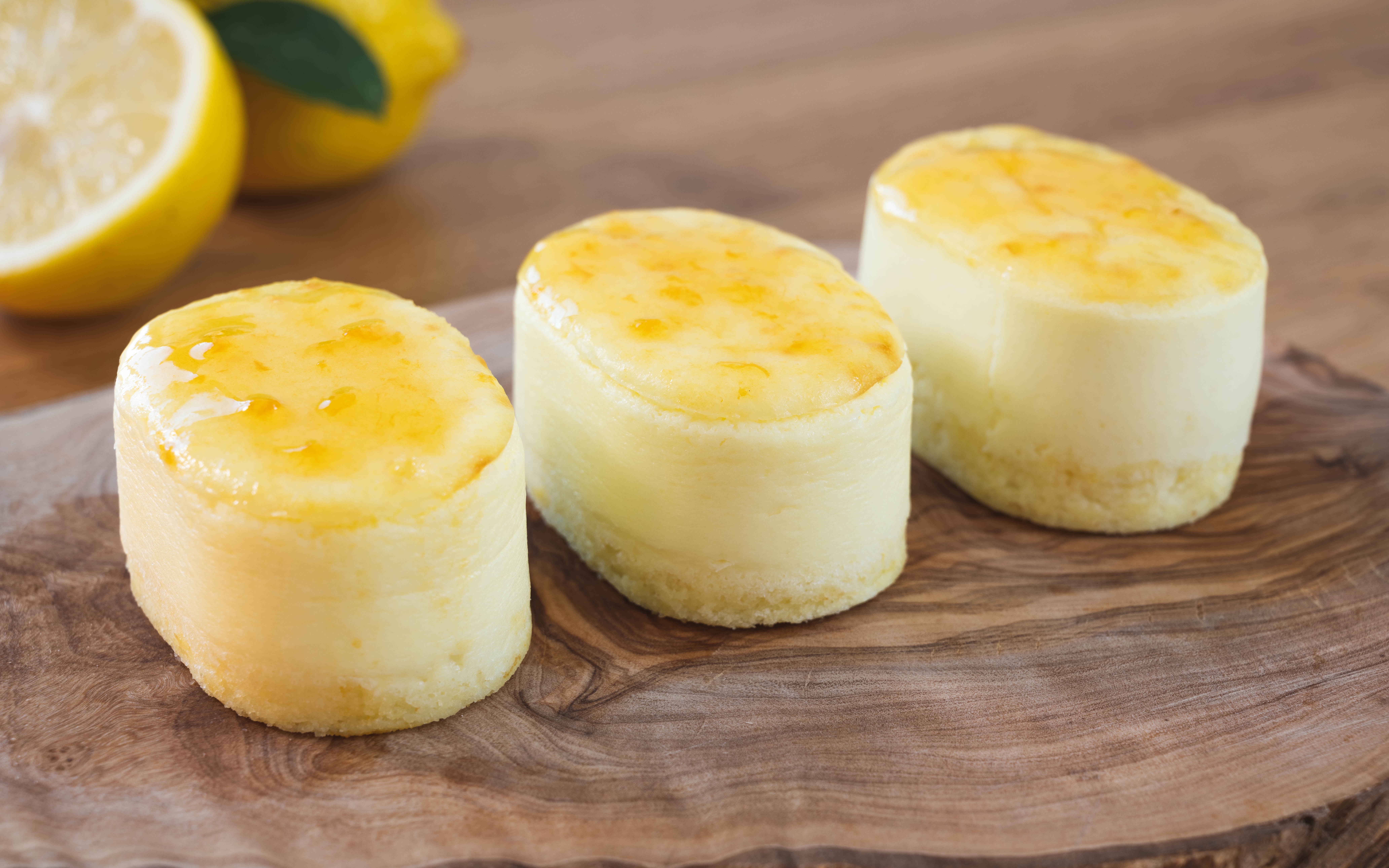 无音乐|哇~柠檬味儿的半熟芝士(58 53 58)|是柠檬戚风和两种