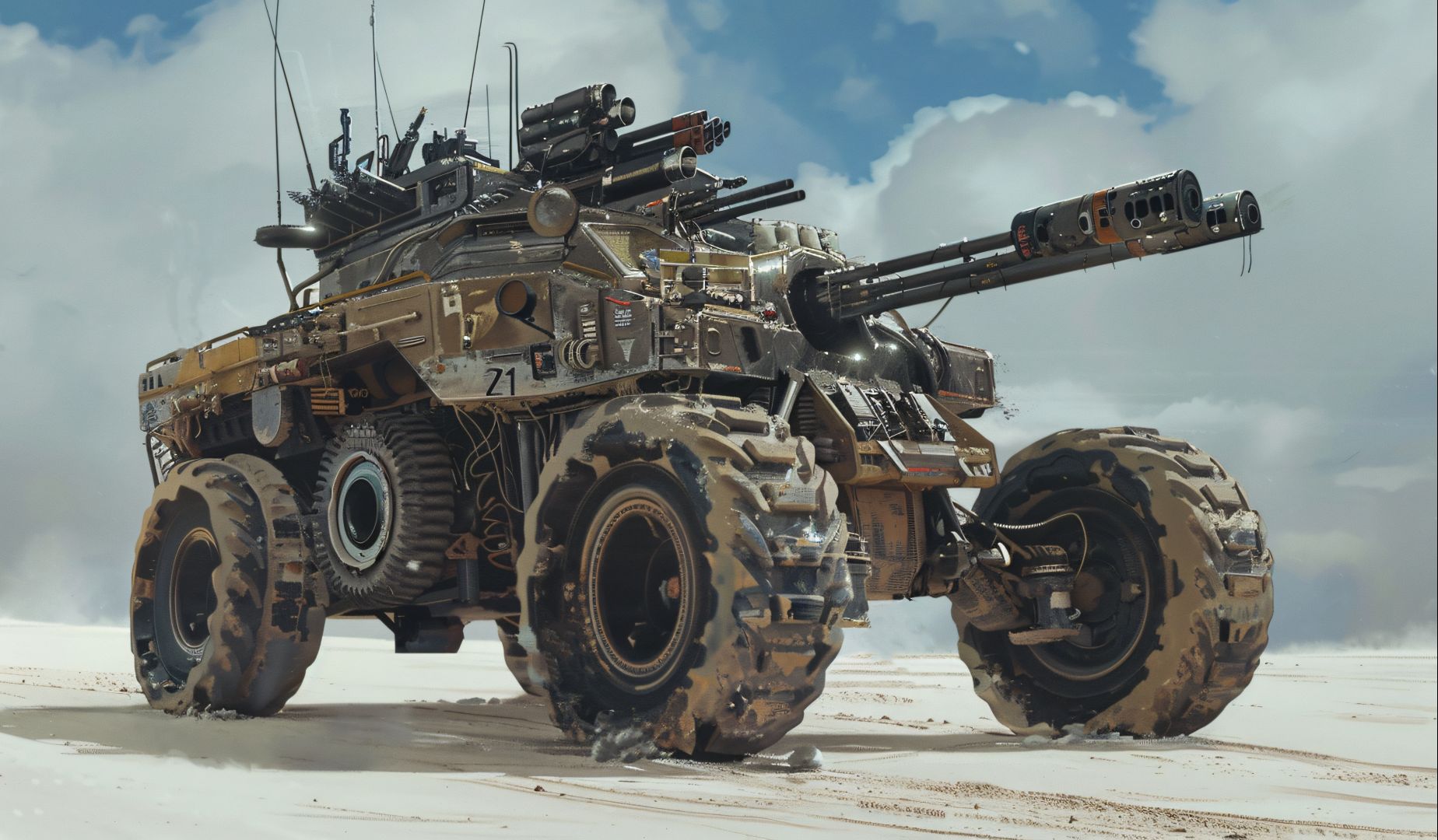 末日,装甲战车,丧尸克星,在等待上司的战斗命令,白噪音,暴风雪声