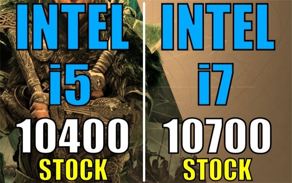 i510400F 4Ghz vs i710700F 4.6Ghz CPU游戏性能测试对比(1080P分辨率,显卡为RTX 3070) 60帧视频哔哩哔哩bilibili