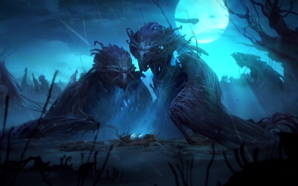 《ori2: 精灵与萤火意志》- 史雷克怪鸟的一生cg混剪