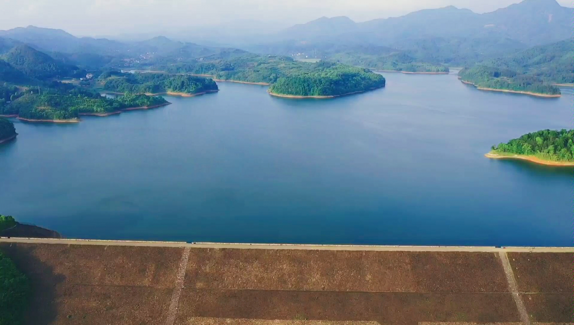 瞰中国——诸暨东白湖