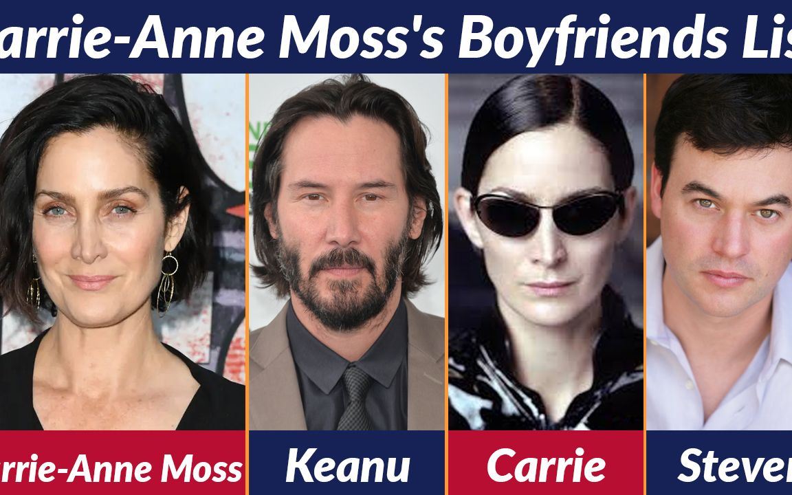 [图]Boyfriends List of Carrie-Anne Moss / Allegations / Rumored / Relationship