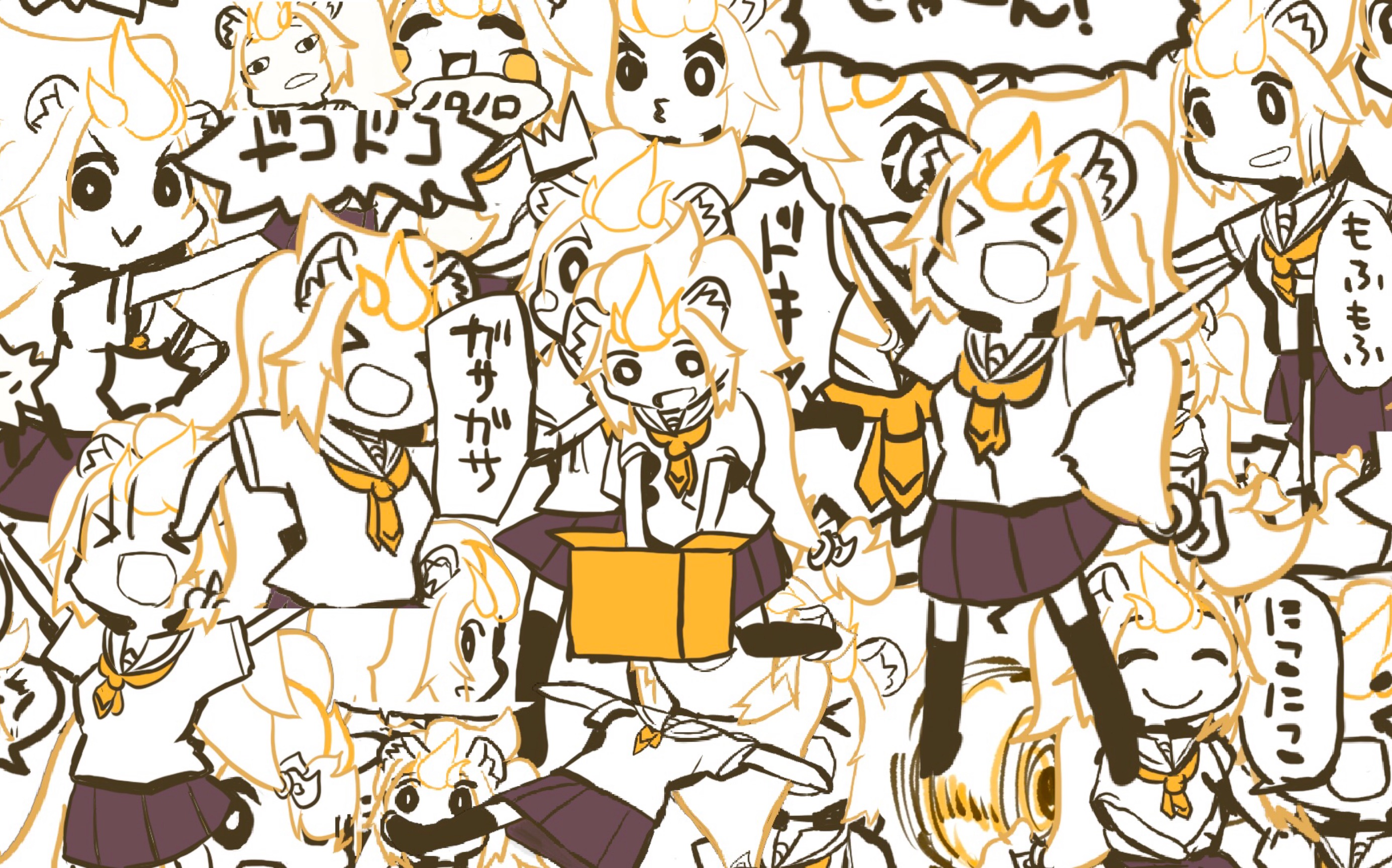 【描改手书】狮妹来了哦