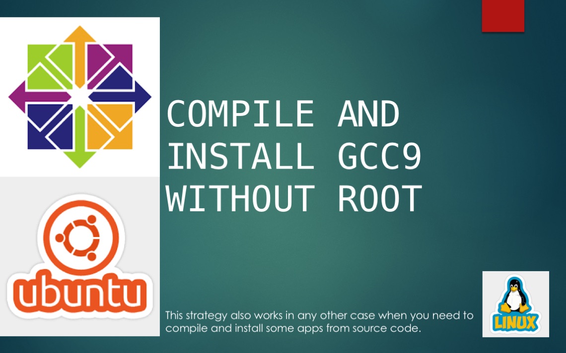 Compile & install gcc9 from source code as normal user_哔哩哔哩_bilibili
