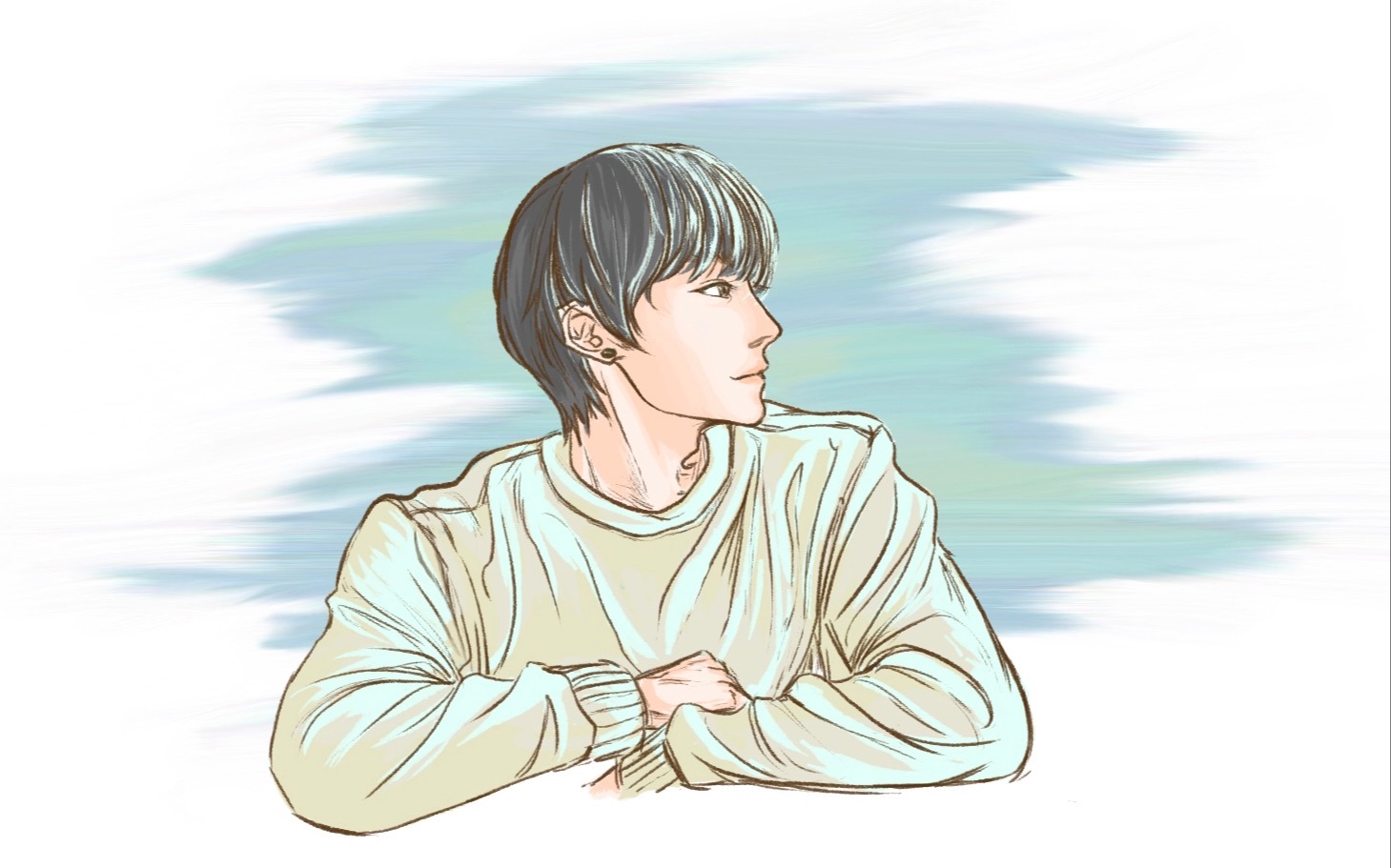 活动  【corsak胡梦周】画一只帅02