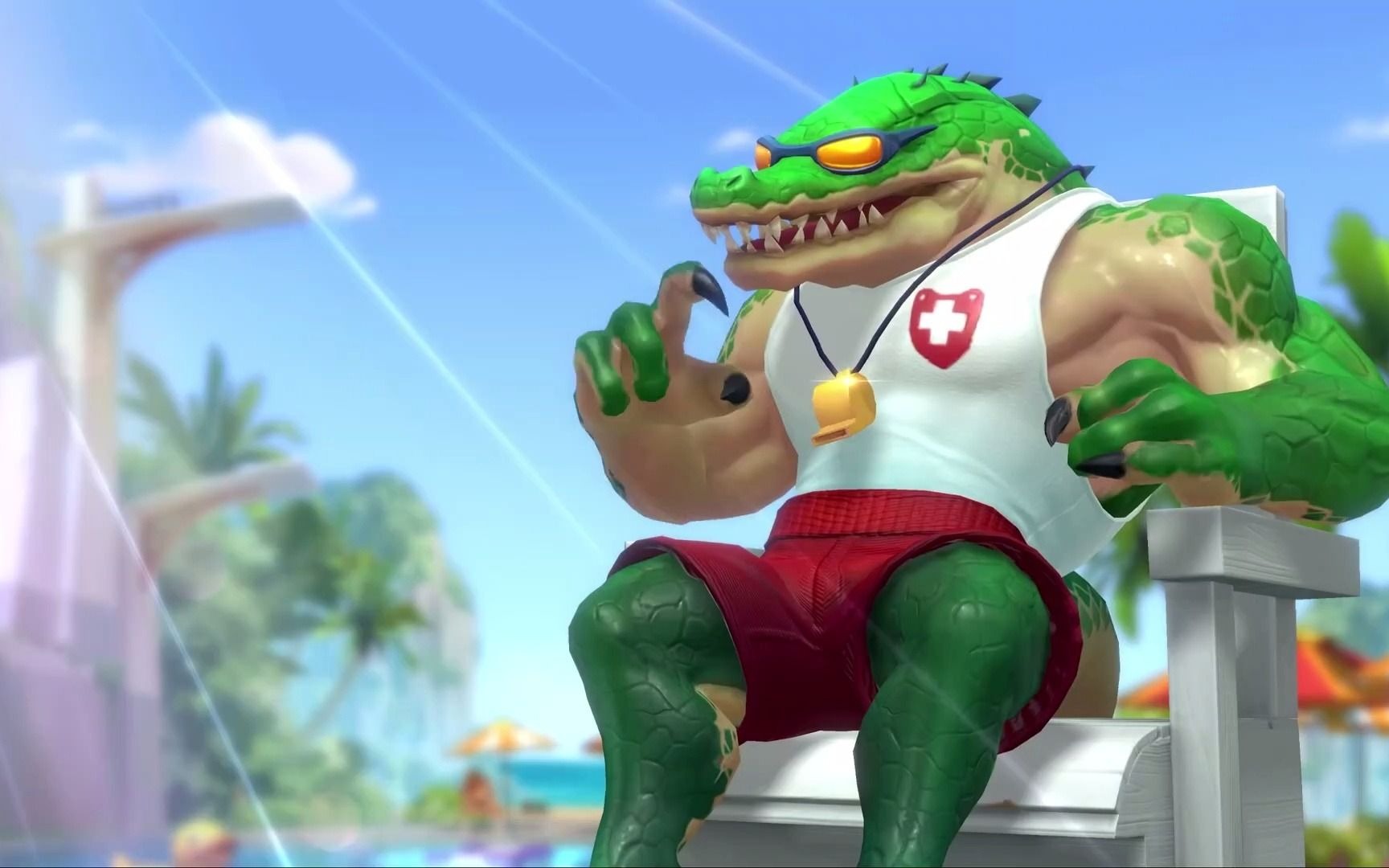 英雄联盟手游鳄鱼雷克顿怎么玩 鳄鱼的w打潘森被动上有控制吗