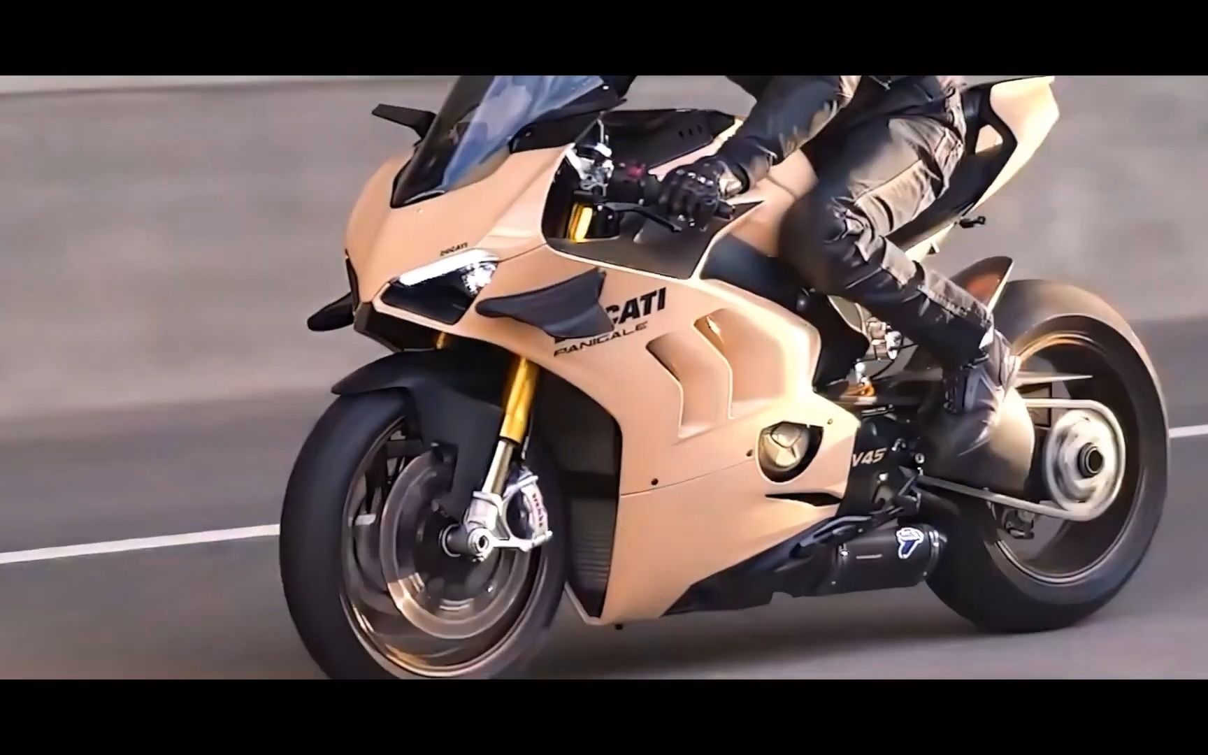傍晚骑行|杜卡迪|ducati panigale v4s