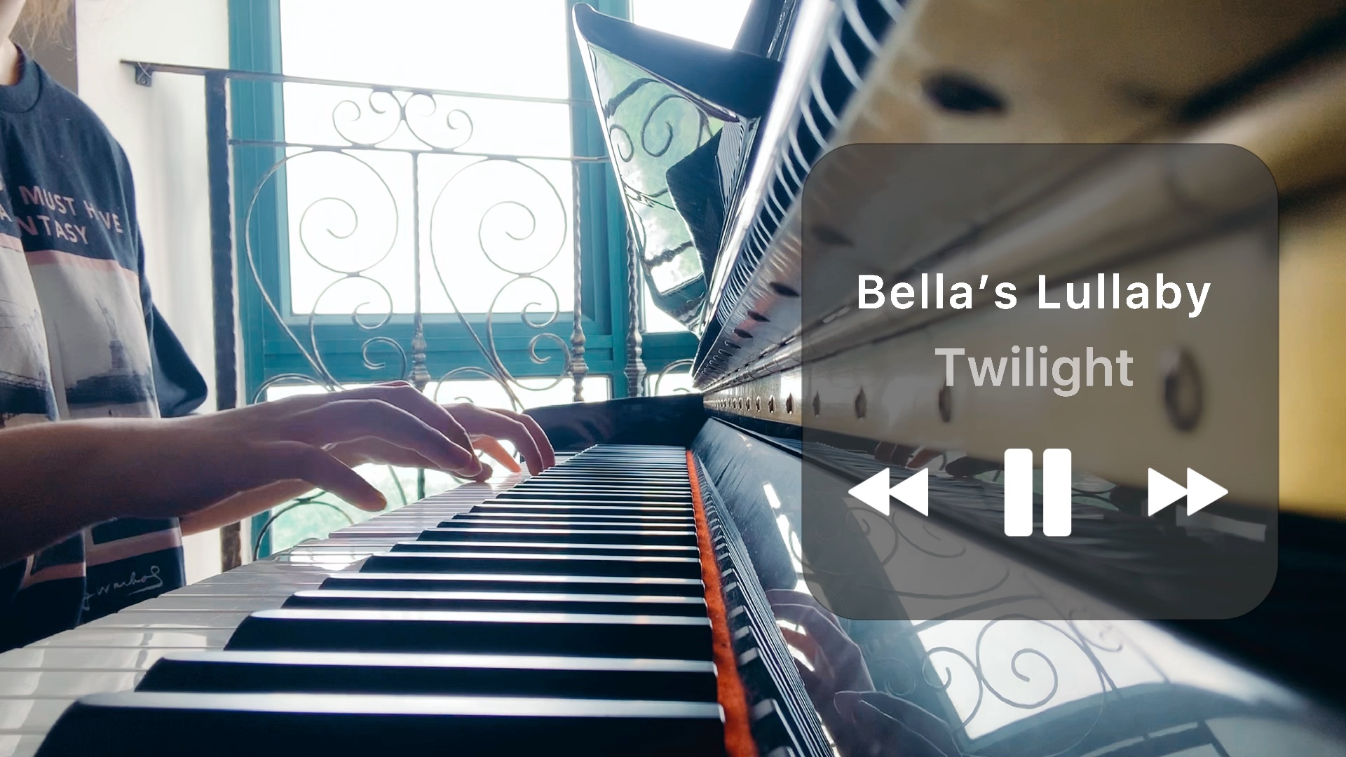 《暮光之城》主题曲bellas lullaby钢琴版