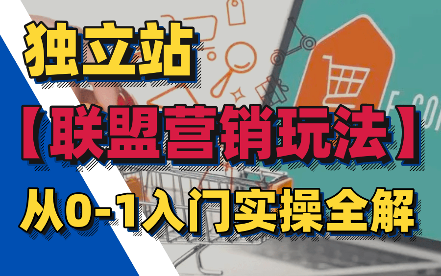 独立站跨境电商Affiliate Marketing联盟营销01入门哔哩哔哩bilibili