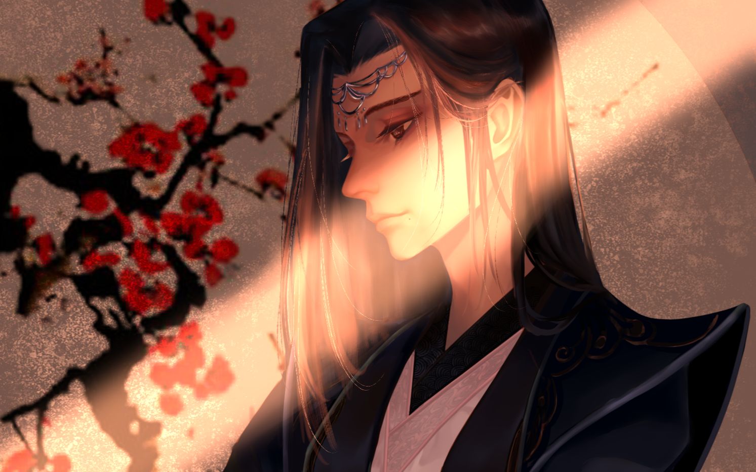 【板绘】来画个古风美男吧