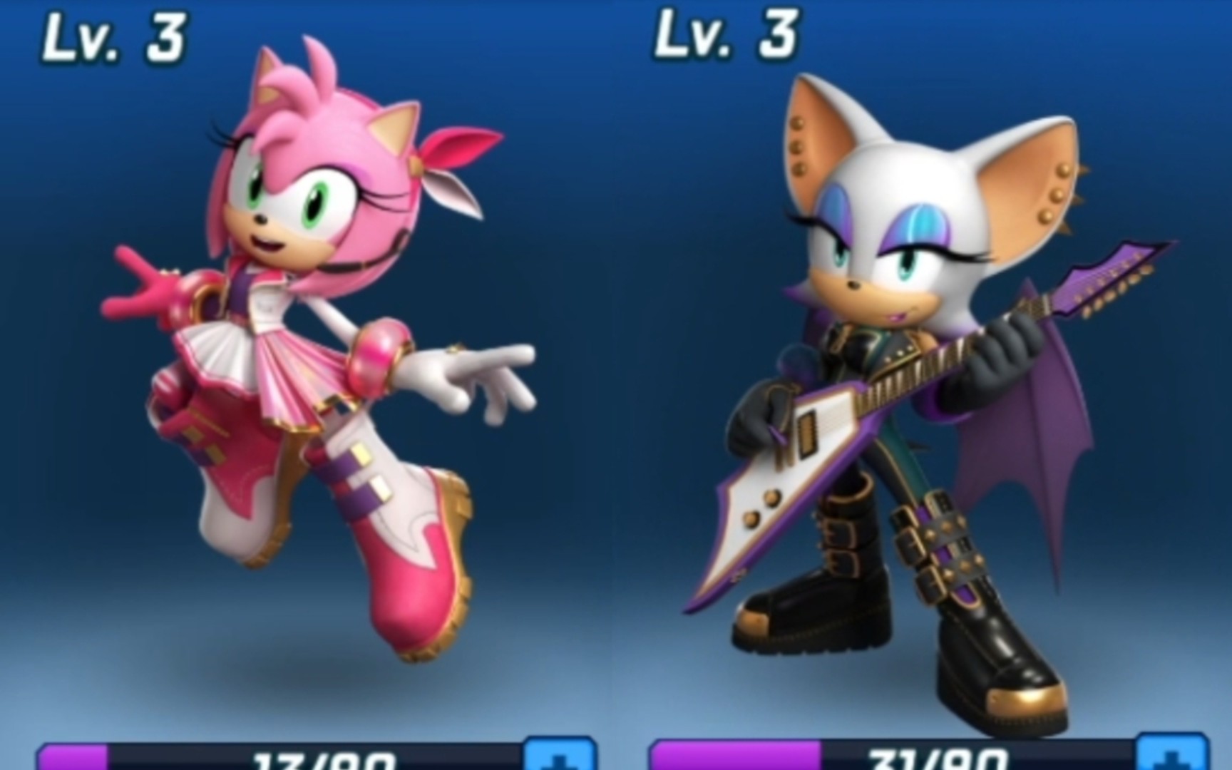 索尼克力量速度之战25:流行歌手咪姐和摇滚巨星露姬