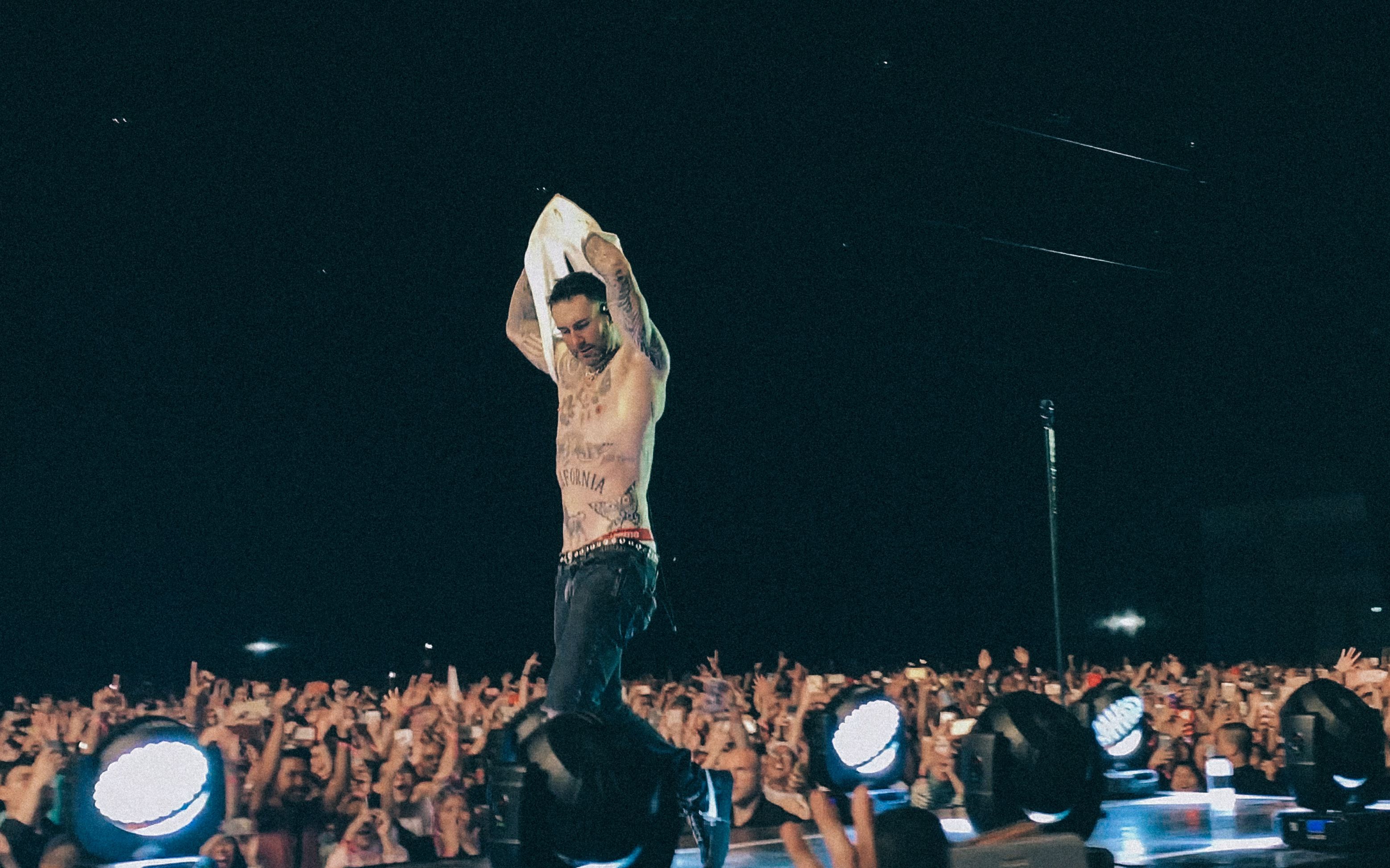 maroon 5 [red pill blues] 巡演演唱会 曼谷站 [2019/03/09]_哔哩