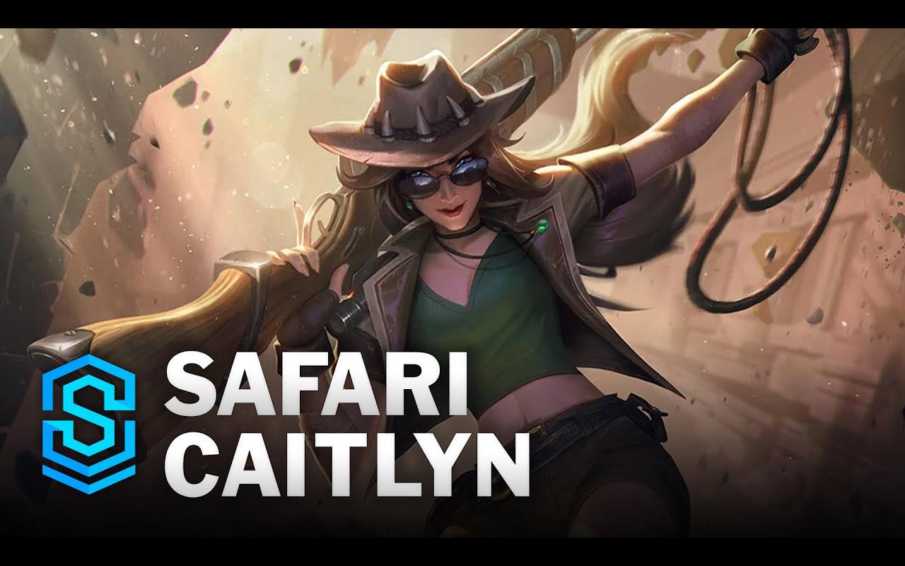 「皮肤档案室」凯特琳·皮城女警 —— 古墓丽影2021 - 英雄联盟