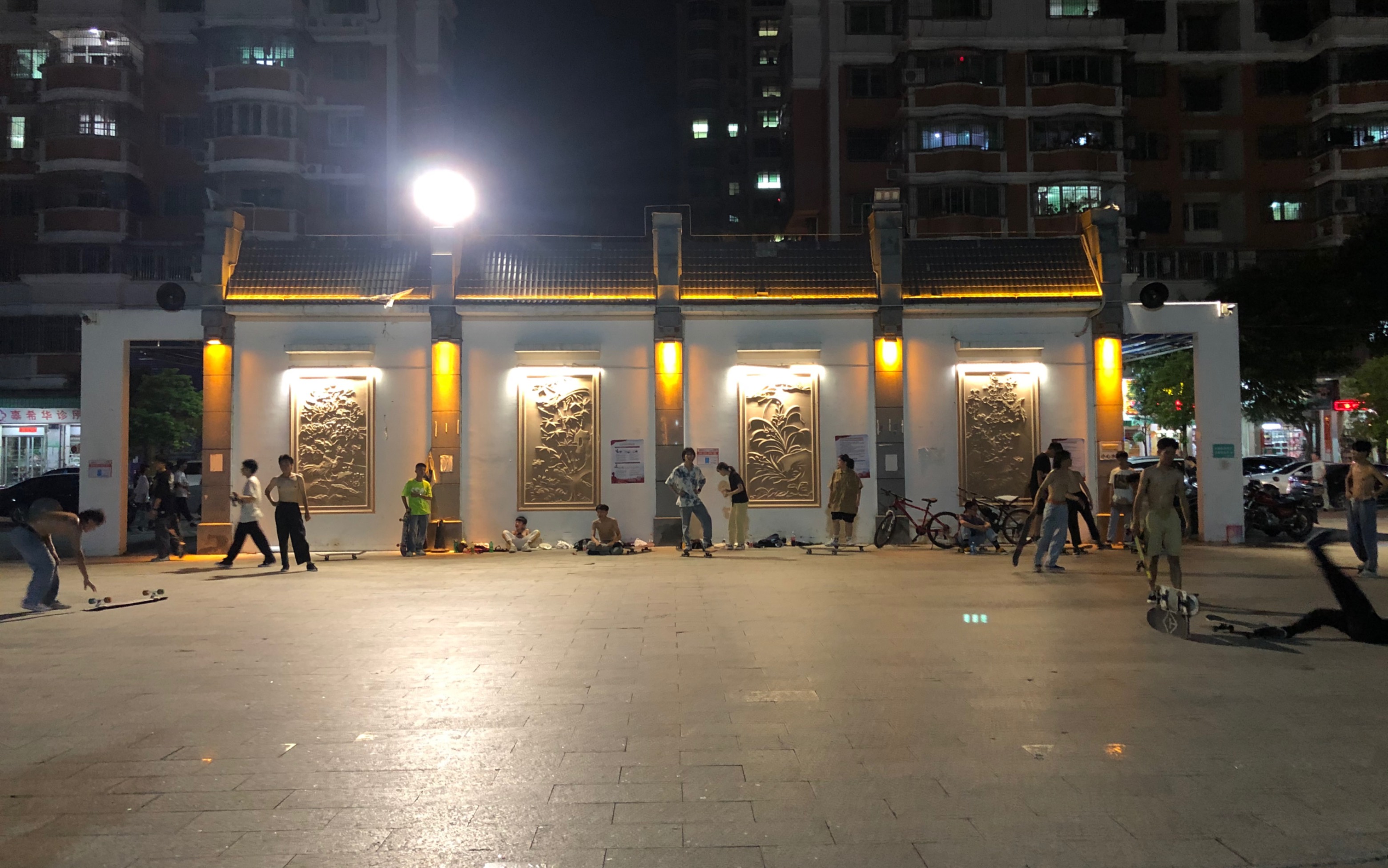 潮安人民公园夏夜即景_哔哩哔哩 (゜-゜)つロ 干杯~-bilibili