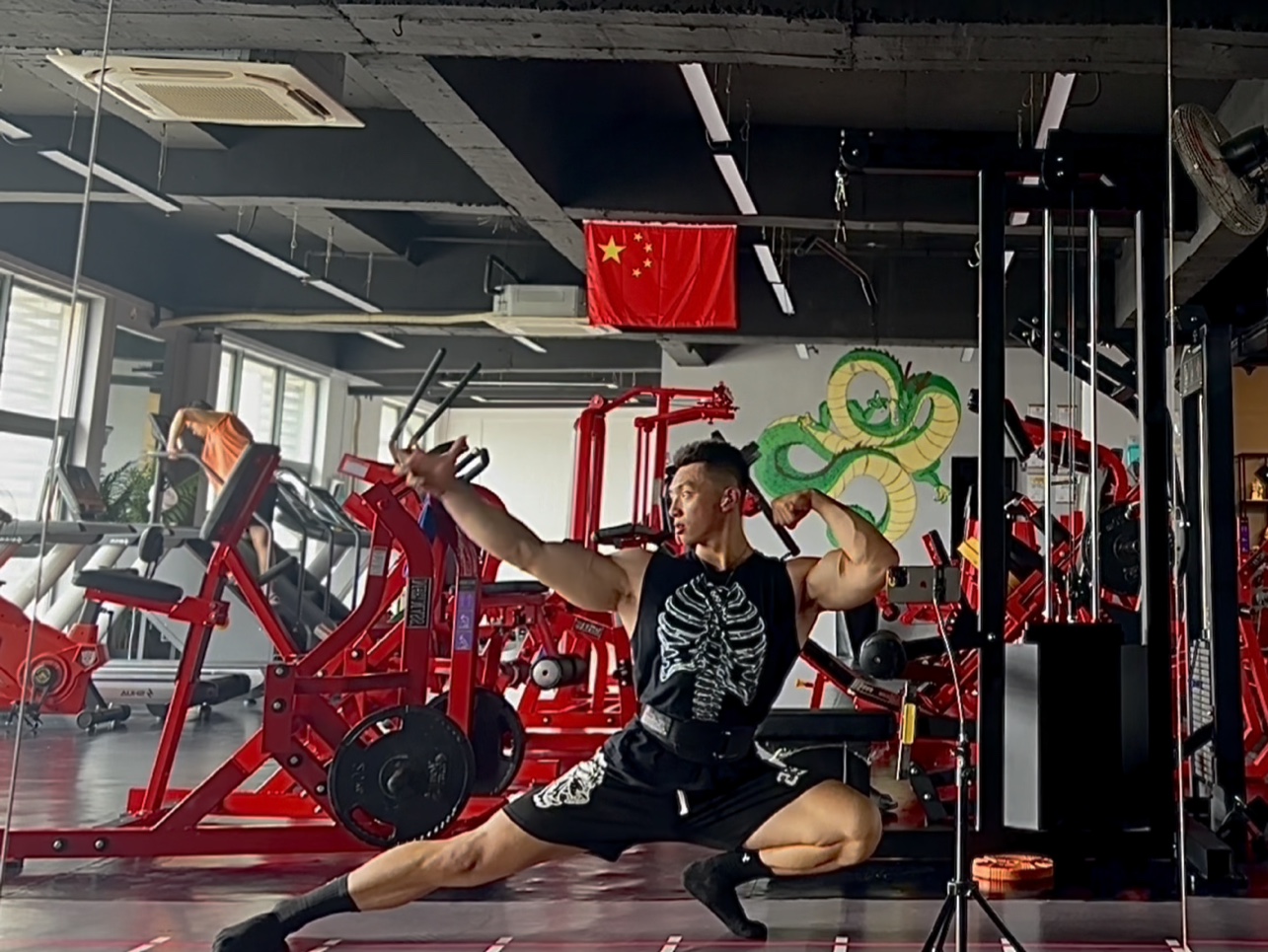 古典健美自由造型训练