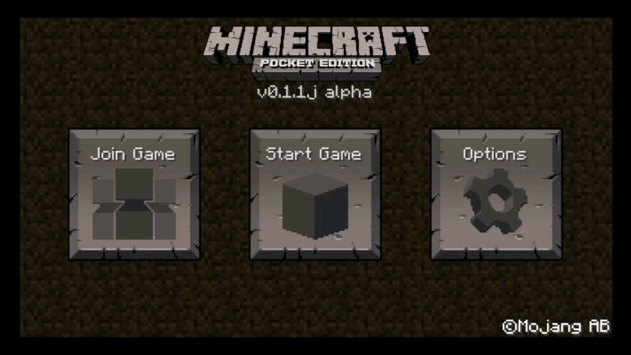 我的世界0.1和1.0版本