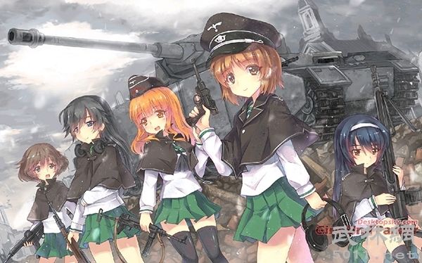 少女与战车( Girls and Panzer)  Art of War哔哩哔哩bilibili