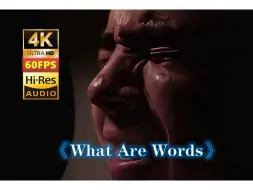 Video herunterladen: 网络第一神曲 真实背景创作《What Are Words》誓言是什么Chris Medina4K60帧 HiRes