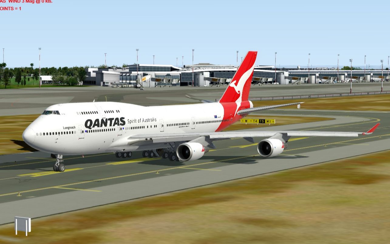 澳航b747400er超级惨落地德班