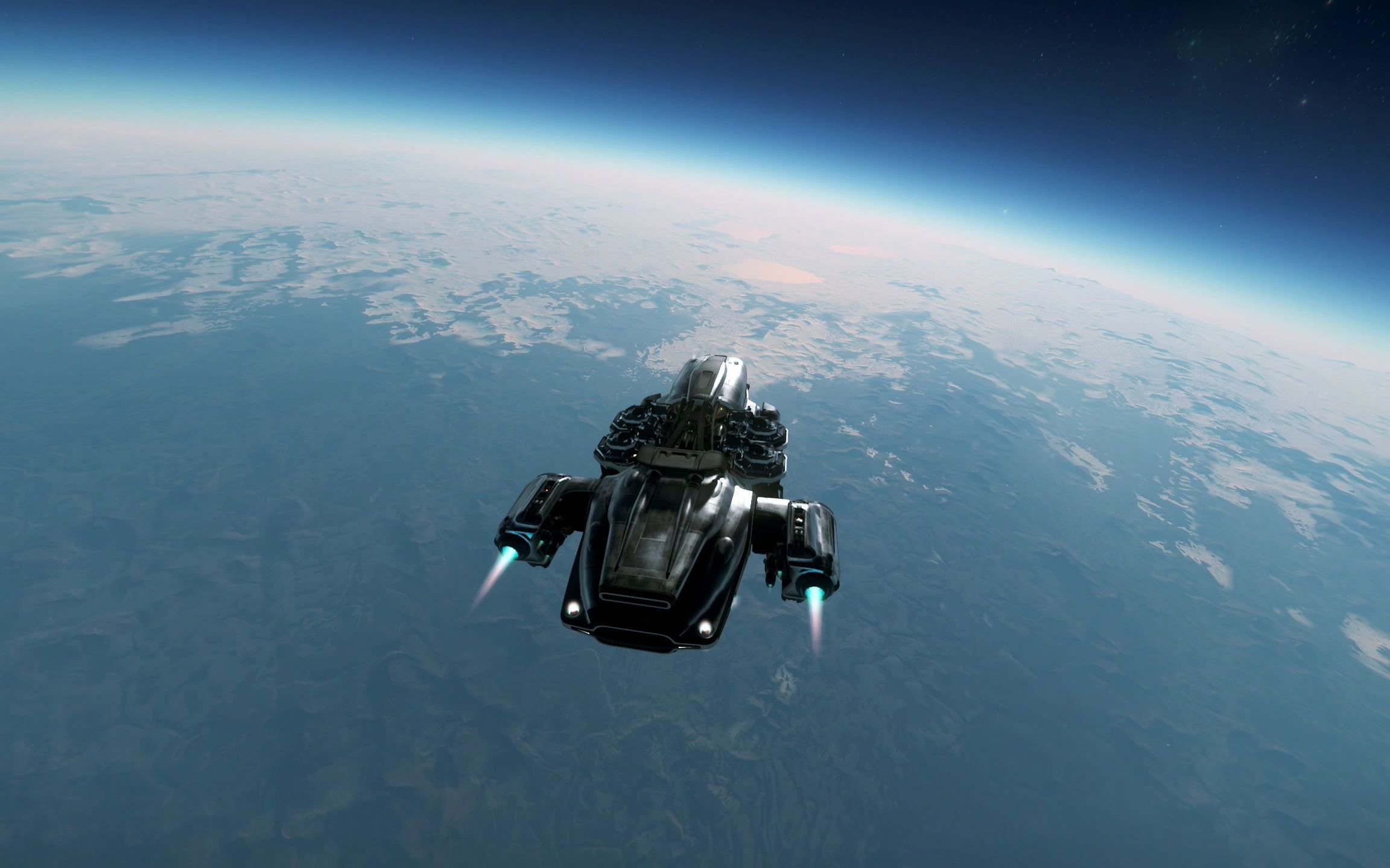 (4k) 星际公民 冰原美景