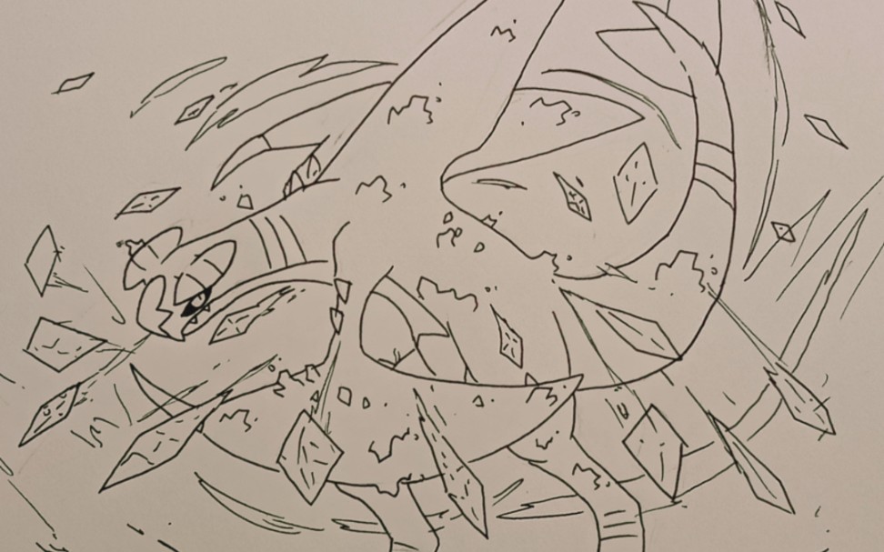 【白霜的宝可梦绘画】第一期!可以来评论区说说想要我画的宝可梦哦!