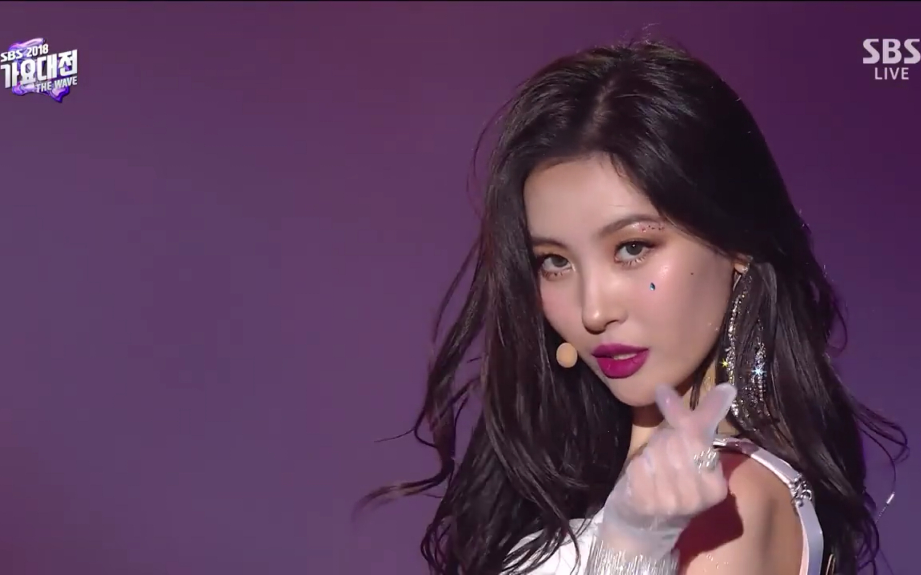 sbs歌谣大战 宣美 -gashina   主人公   siren li