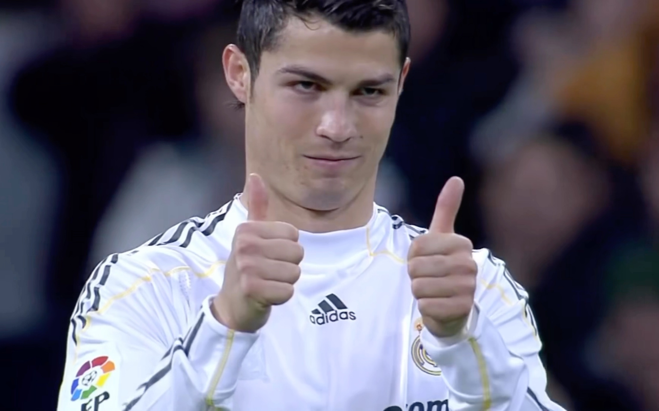 罗皇马生涯第一个红牌