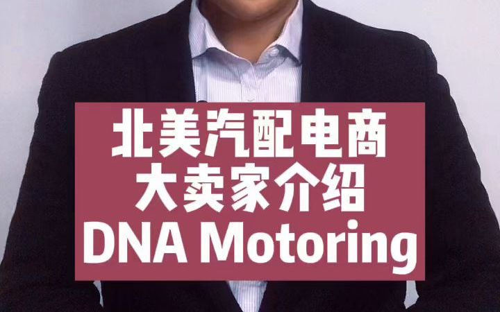 VIOMALL汽配知识百科课堂老施聊北美汽配线上大卖家之DNA motoring哔哩哔哩bilibili