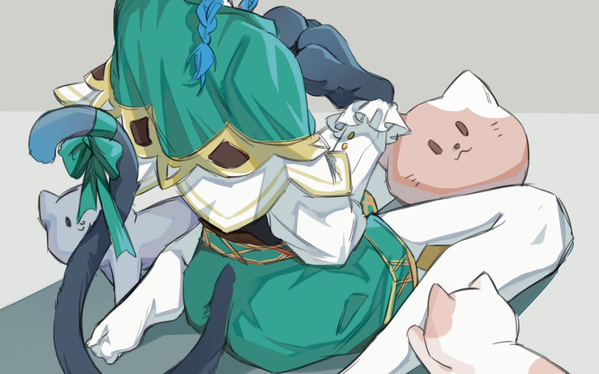 活动  【摸鱼】温迪与猫