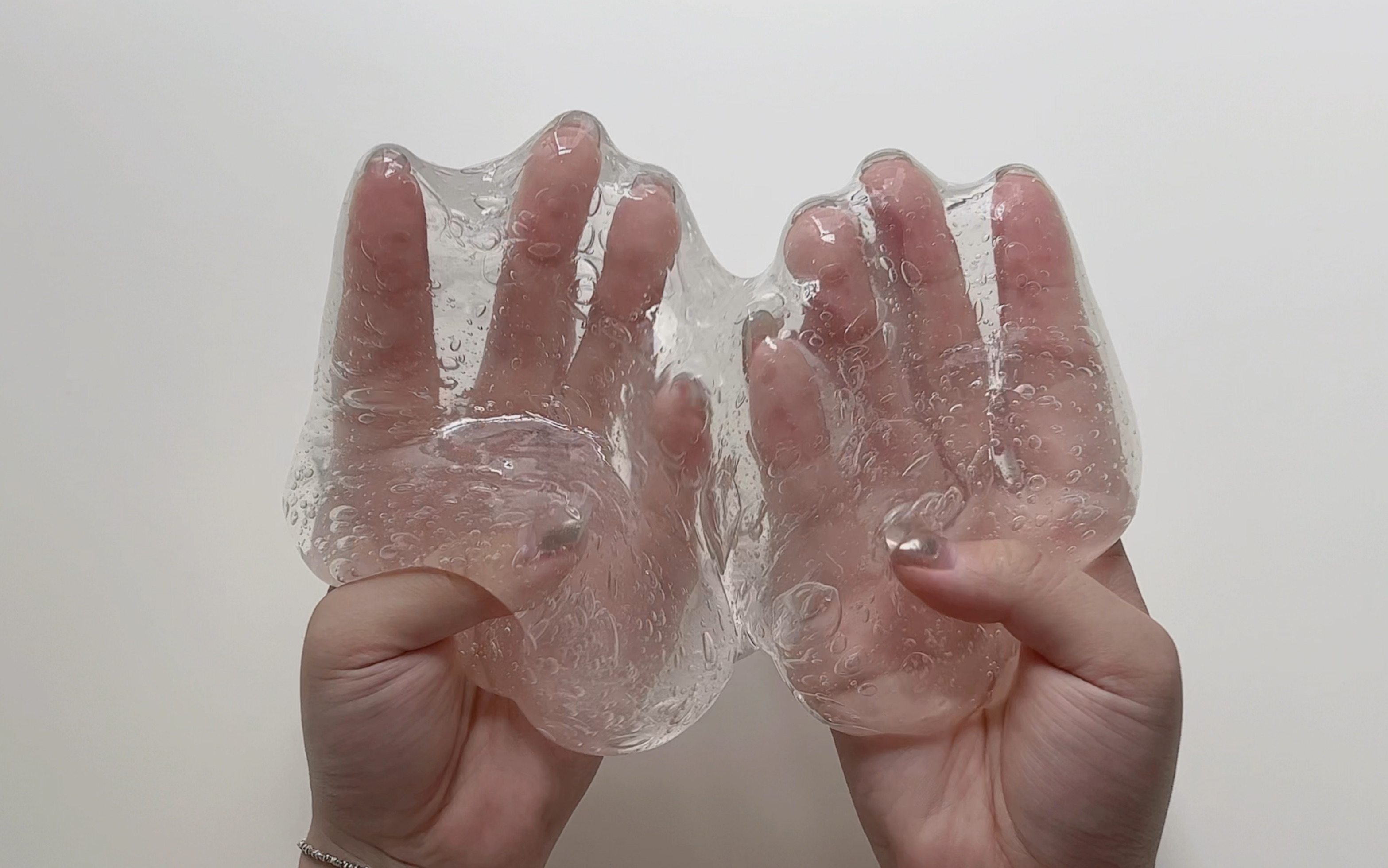 姐做出来透明假水了!