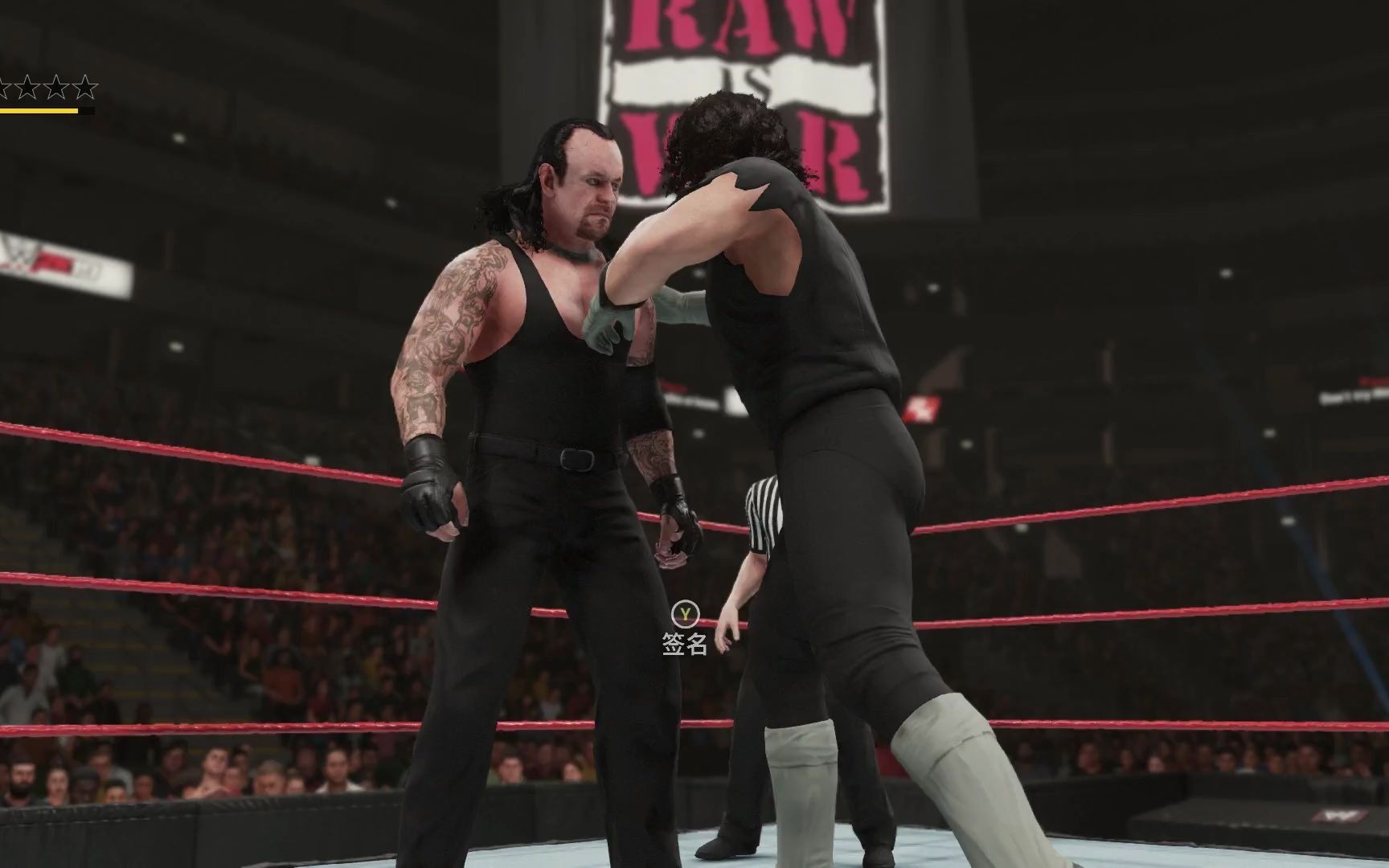 wwe2k19送葬者德比,结局让人意外!