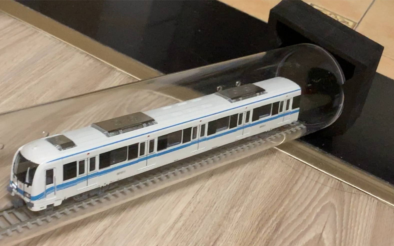 上海地铁9号线的车模到货啦自制全程视频加报站