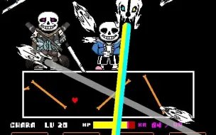 Download Video: 【Ink!Sans Fight】inksans困难模式无药通关