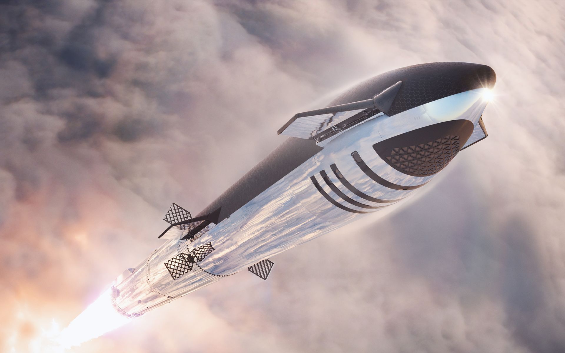 星舰的宣传片时间有点长,但是还是很震撼的!