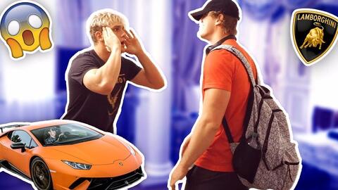 Jake Paul Daily Vlog 351 - LAMBORGHINI PRANK REVENGE **LOGAN GOT ME  BACK**-哔哩哔哩