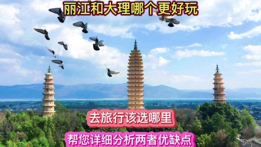 丽江和大理哪个更好玩?去旅行该选哪里?帮您详细分析两者优缺点哔哩哔哩bilibili