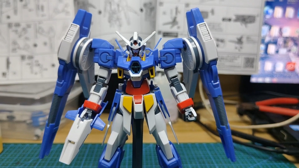 万代网限hg高达age1剃刀高达age2阿尔忒弥斯套装开箱及素拼