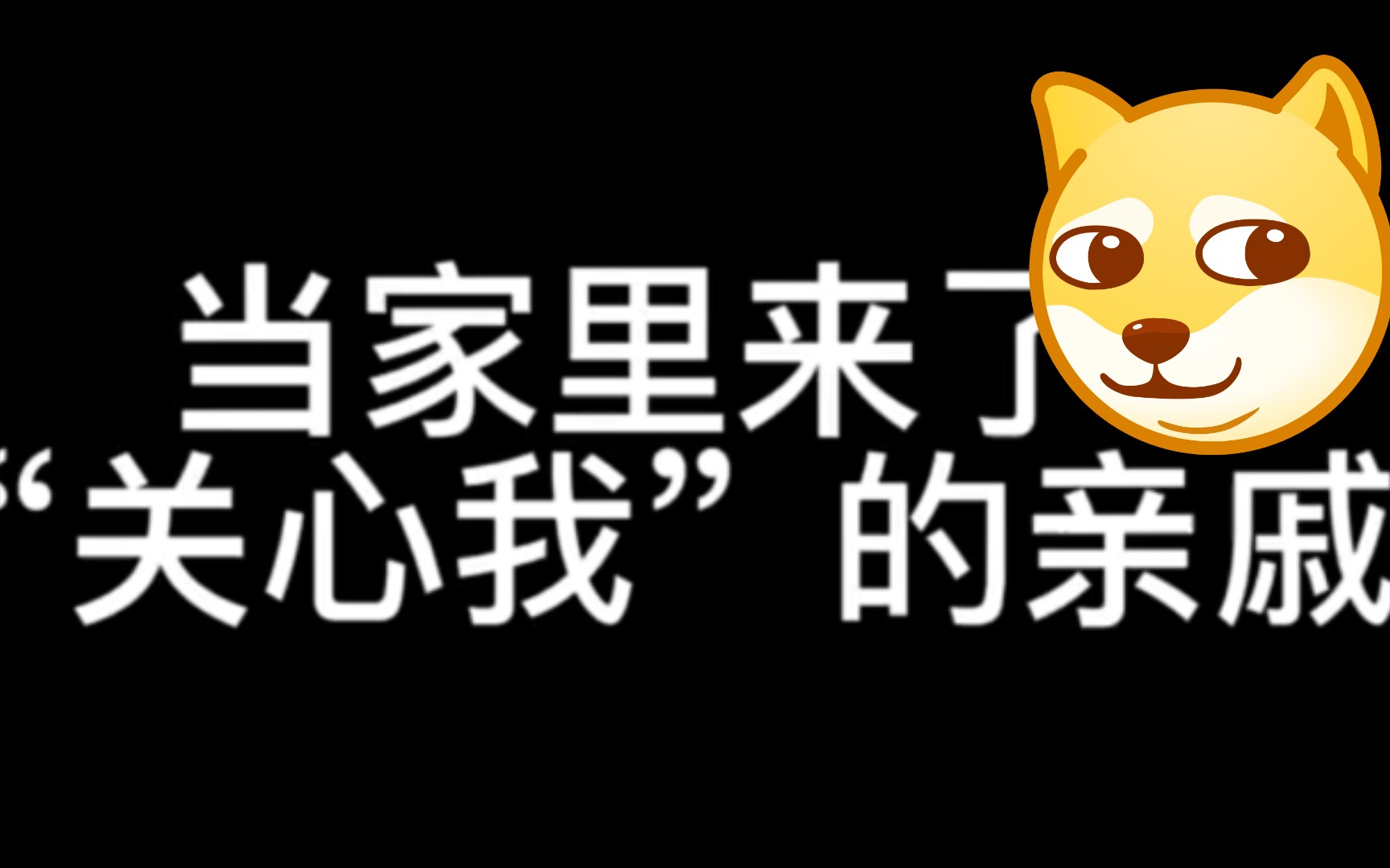 [图]当代年轻人过年怼亲戚指过年回家 "搞笑视频 "皮皮一家的日常