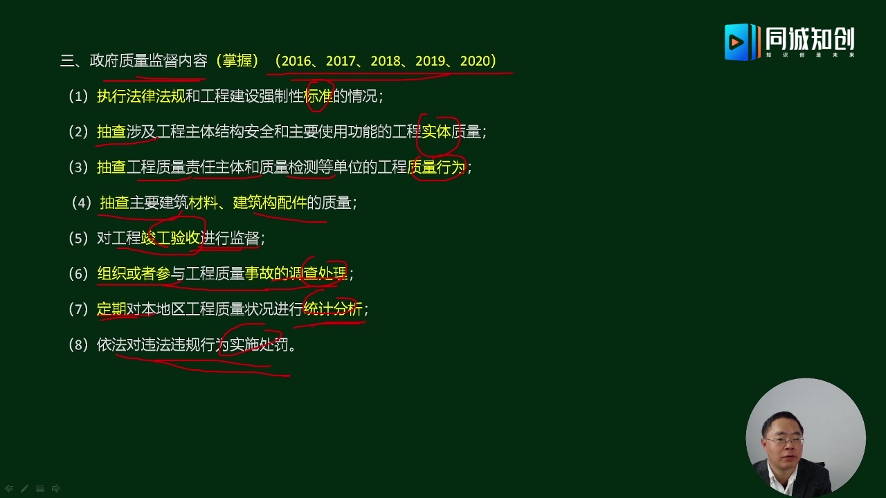 重要考点丨施工质量控制中建设行政管理部门对施工质量管理的内容哔哩哔哩bilibili