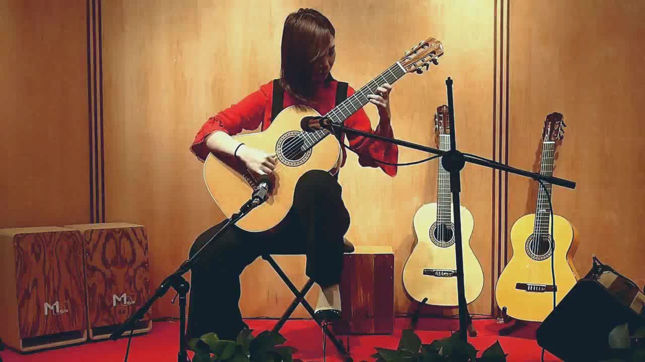 陈曦古典吉他演奏 corbin(科宾)音乐大师系列西班牙原产古典手工琴mm2
