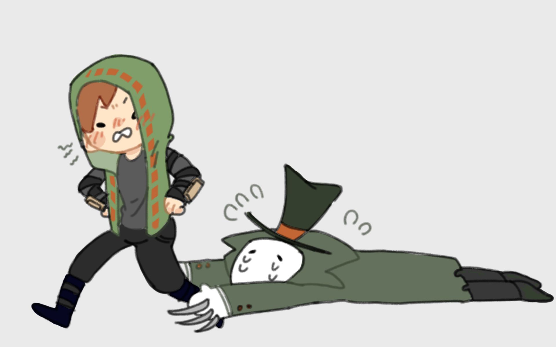 【第五人格杰佣cp向】我和我老婆一直恩爱如山!