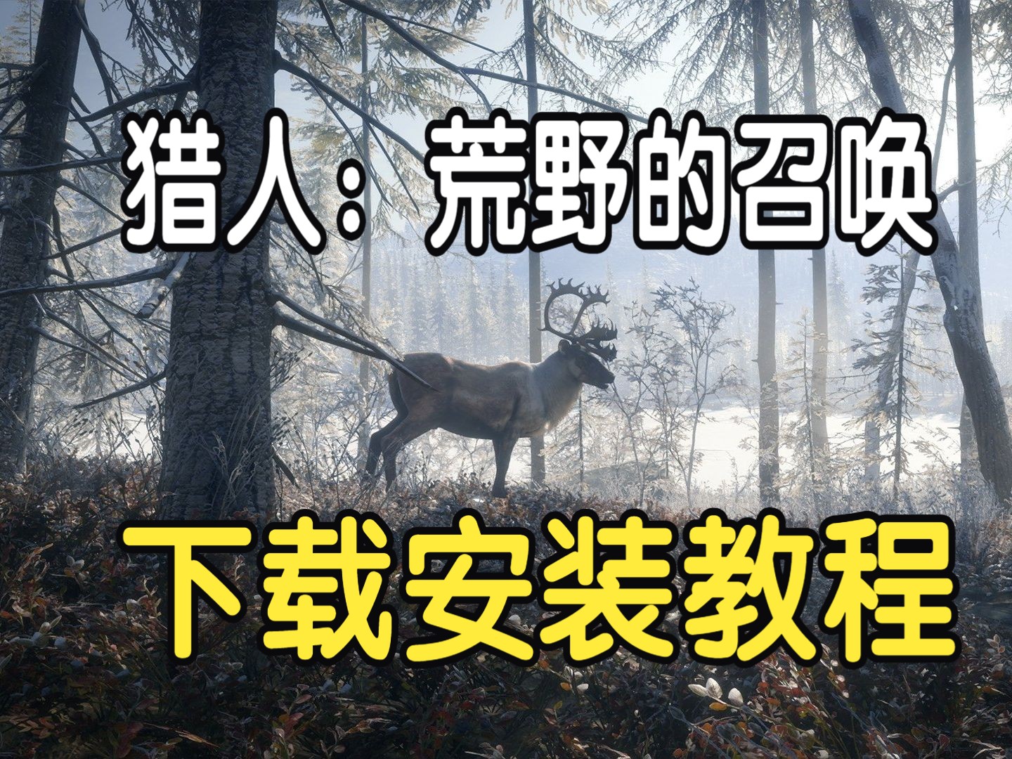 猎人荒野的召唤下载安装教程豪华版全DLC【解压即玩】哔哩哔哩bilibili