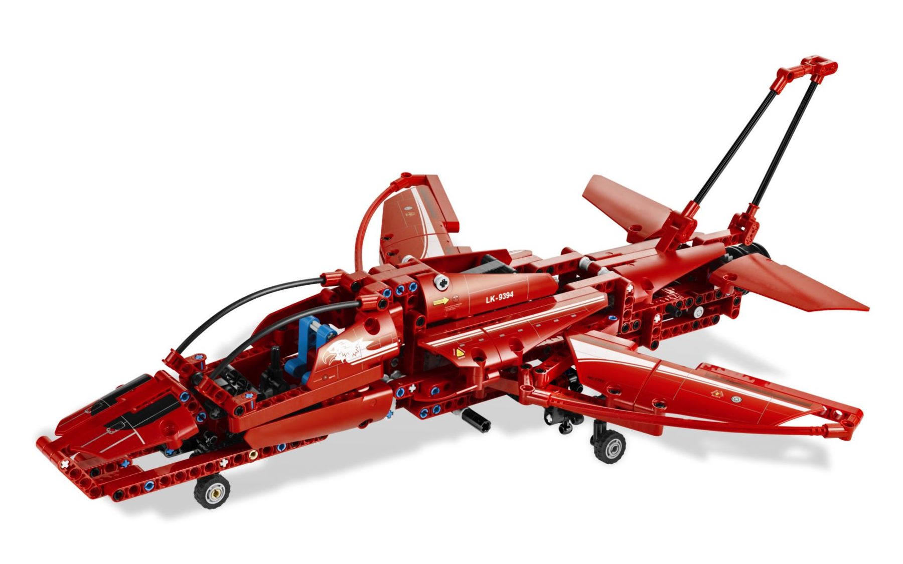 乐高lego 9394 科技机械组 喷气式飞机 2012速拼评测_哔哩哔哩 (゜-゜